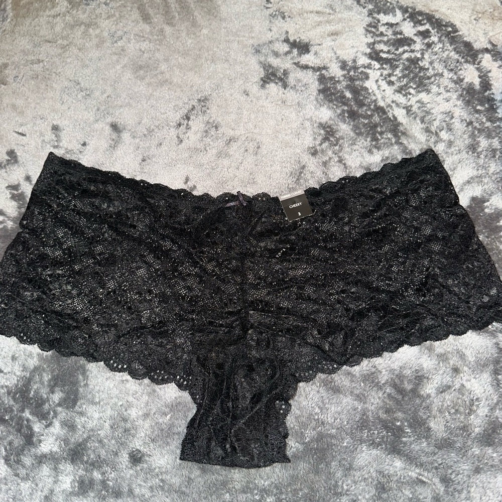 Torrid Black Lace Panties